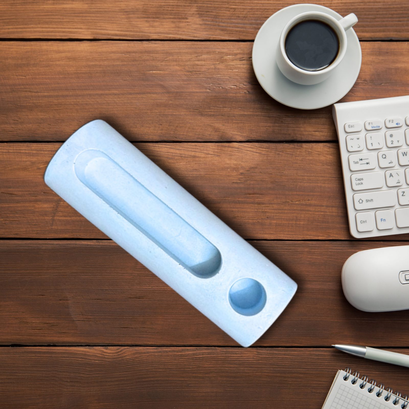 Handmade Rajasthan Concrete Test Tube Planter with Card Holder – Modern Plant Holder for Home and Office Handmade Rajasthan Concrete Test Tube Planter with Card Holder – Modern Plant Holder for Home and Office