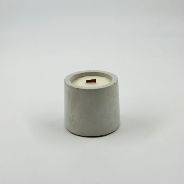 Handmade Concrete Suri Candle with premium soy wax blend and high-quality fragrance for home decor